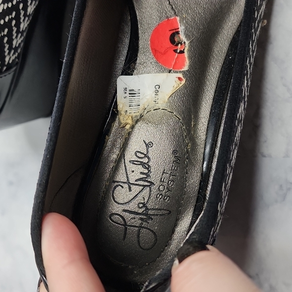 Life stride soft system flex comfort patent wedge shoes - Picture 2 of 6